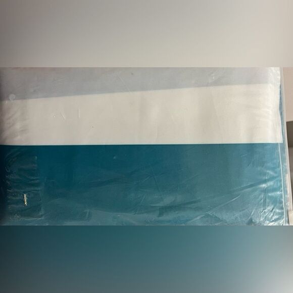 Fabric Shower Curtain, Moroccan Vintage Inspired Geometric Bathroom Curtain - Picture 2 of 3